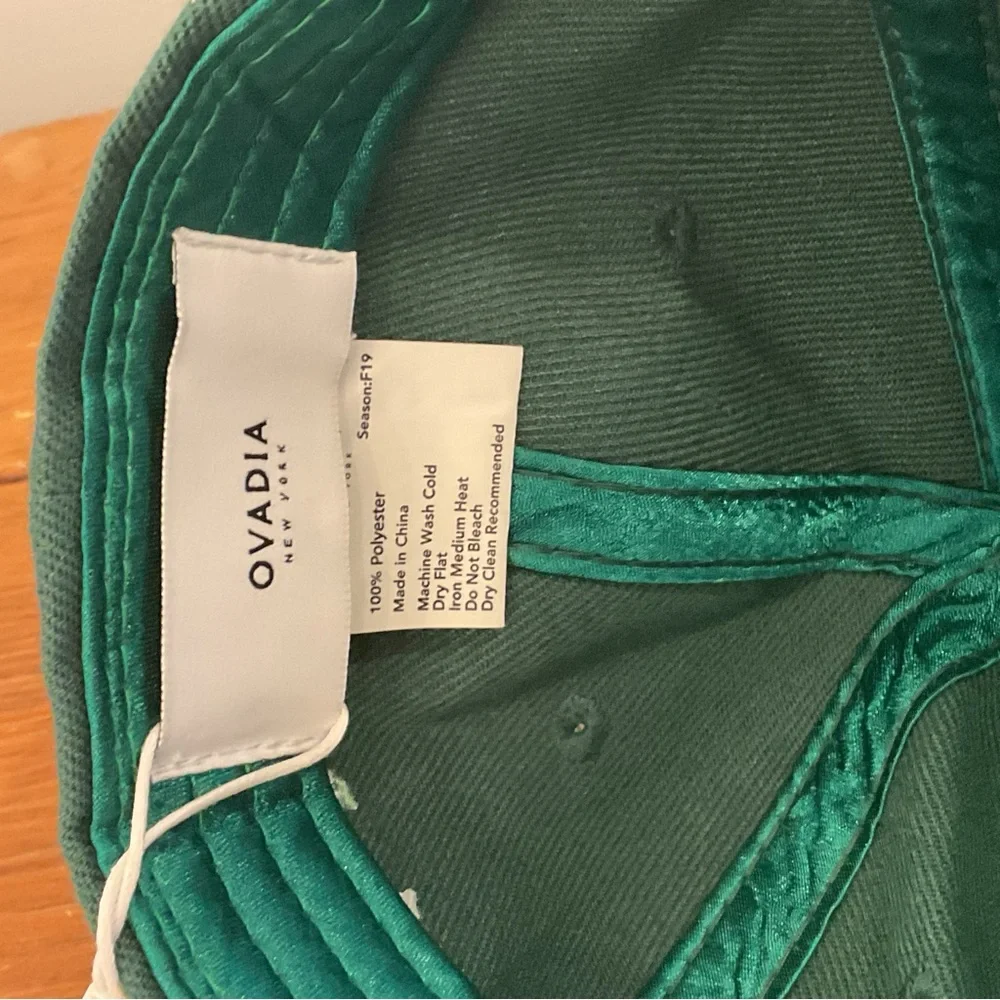 Ovadia New‎ York Green Baseball Cap